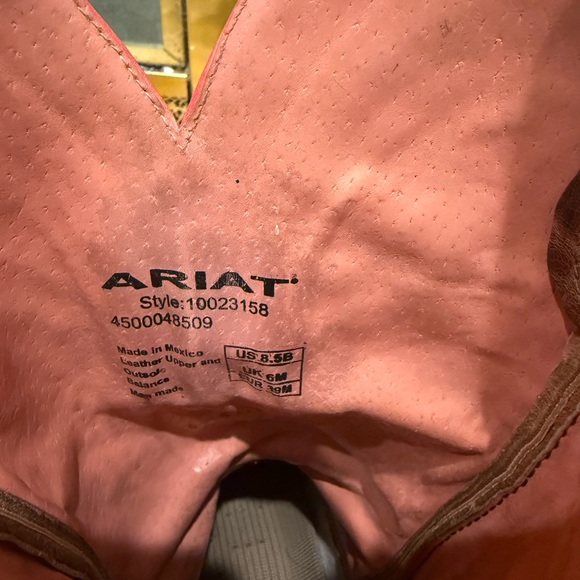 Ariat Western Boots Size 8.5 - Picture 3 of 5